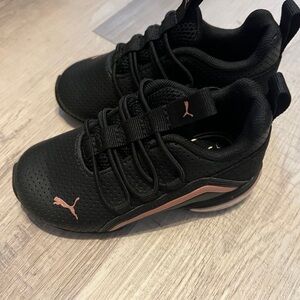 Puma Kids Black Sneakers